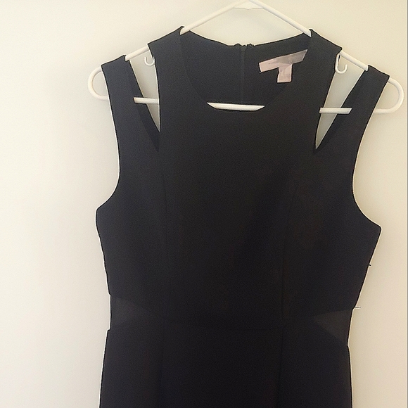 Forever 21 Little Black Dress wCutouts/Mesh Panels - Picture 2 of 9